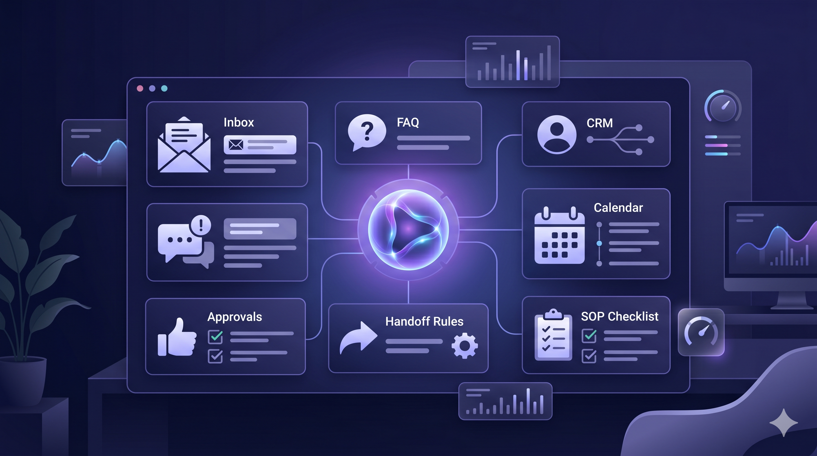 Business workflow preparation checklist before setting up an AI employee.
